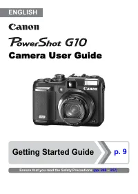 Canon PowerShot G10 
