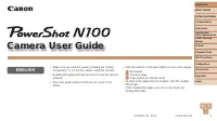 Canon PowerShot N100 