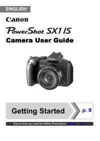 Canon PowerShot SX1 IS 