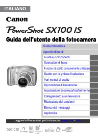 Canon PowerShot SX100 IS 