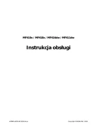 Canon i-SENSYS MF411dw 