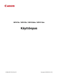 Canon i-SENSYS MF416dw 