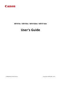 Canon i-SENSYS MF419x 