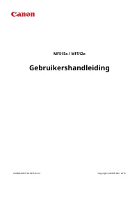 Canon i-SENSYS MF512x 