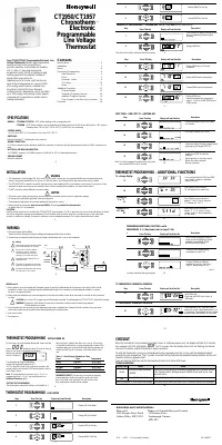 Honeywell CHRONOTHERM CT1957 