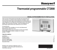 Honeywell CT2800 