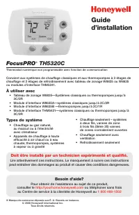 Honeywell FOCUSPRO TH5320C 