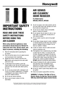 Honeywell HFD320 