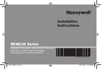 Honeywell RCWL35N 