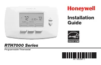 Honeywell RTH 7000 