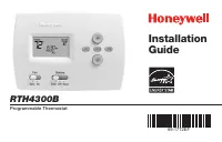 Honeywell RTH4300B 