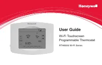 Honeywell RTH8580WF1007 W 