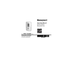 Honeywell TH2000 