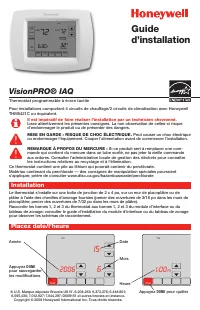Honeywell Thermostat IAQ 