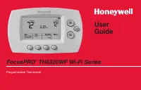 Honeywell Thermostat TH6320WF 