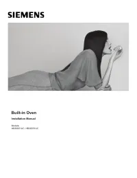 Siemens 30inc iSlide Single Oven