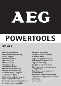 AEG BH 22 E 