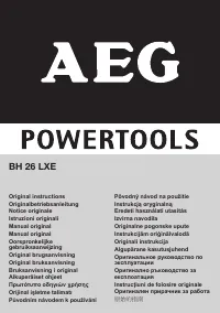 AEG BH 26LXE 