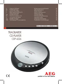 AEG CDP 4226 schwarz 