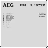AEG CX8-60ÖKO 