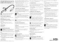 AEG Comfort Connector KB 12 