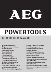 AEG KH 28 Super XE 