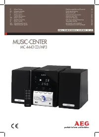 AEG MC 4443 CD-MP3 