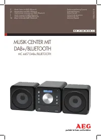 AEG MC 4457 BT 