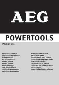 AEG PS 305 DG 