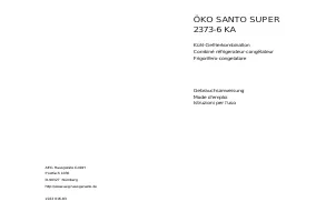 AEG SANTO2373-6KA 