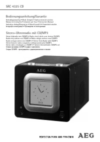 AEG SRC 4325 CD 