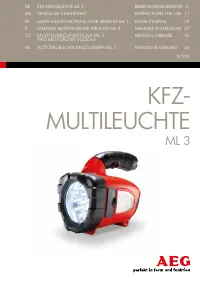 AEG Vehicle Multilight KL3 