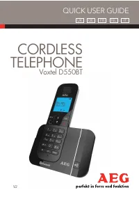 AEG Voxtel D500 - d550bt 