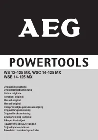 AEG WSC 14-125 MX 