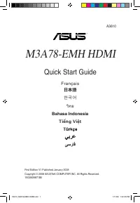Asus M3A78-EMH HDMI 