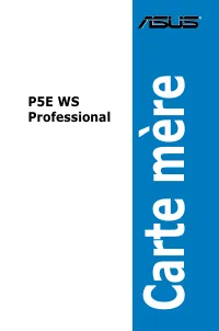 Asus P5E WS Professional 