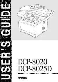 Brother DCP-8020 