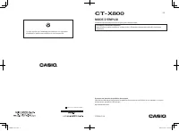 Casio CT-X800 