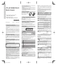 Casio FX JUNIOR PLUS 