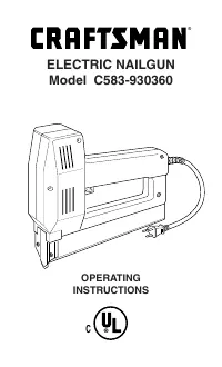 Craftsman C583-930360 