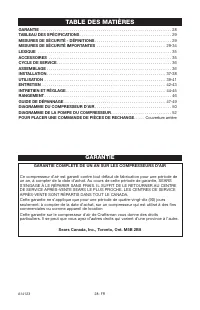 Craftsman PERMANENTLY LUBRICATED 2-STAGE TWIN V PORTABLE AIR COMPRESSOR 919.7255 