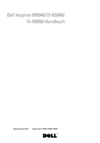 Dell Inspiron 15-N5050 