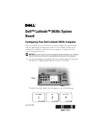 Dell Latitude D630C (Late 2008) 