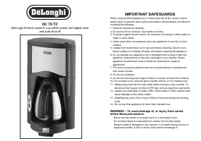 DeLonghi DC 78 TC 