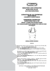 DeLonghi JUICE EXTRACTOR 