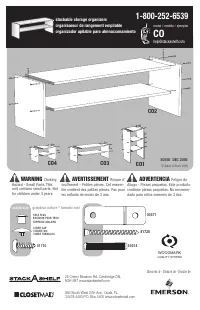 Emerson ClosetMaid CO2 