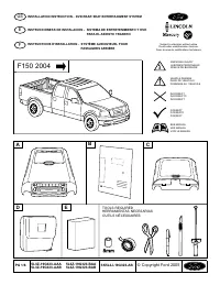 Ford LINCOLN 5L3Z-19G323-AAA 