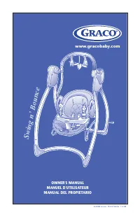 Graco Swing n' Bounce 