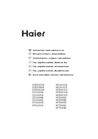 Haier AFL631CB 