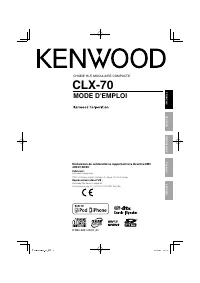 Kenwood CLX-70-W 